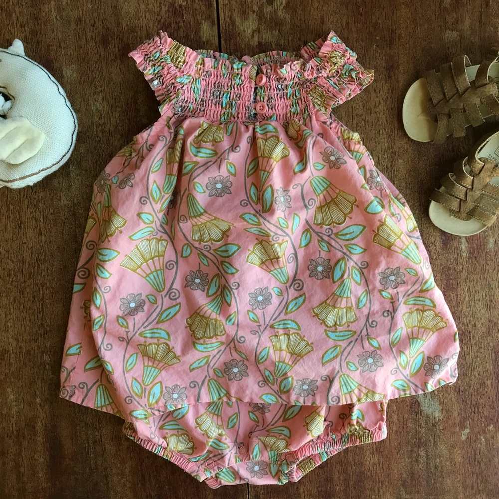 Tea Collection One Piece Dress Baby Girl 12-18m